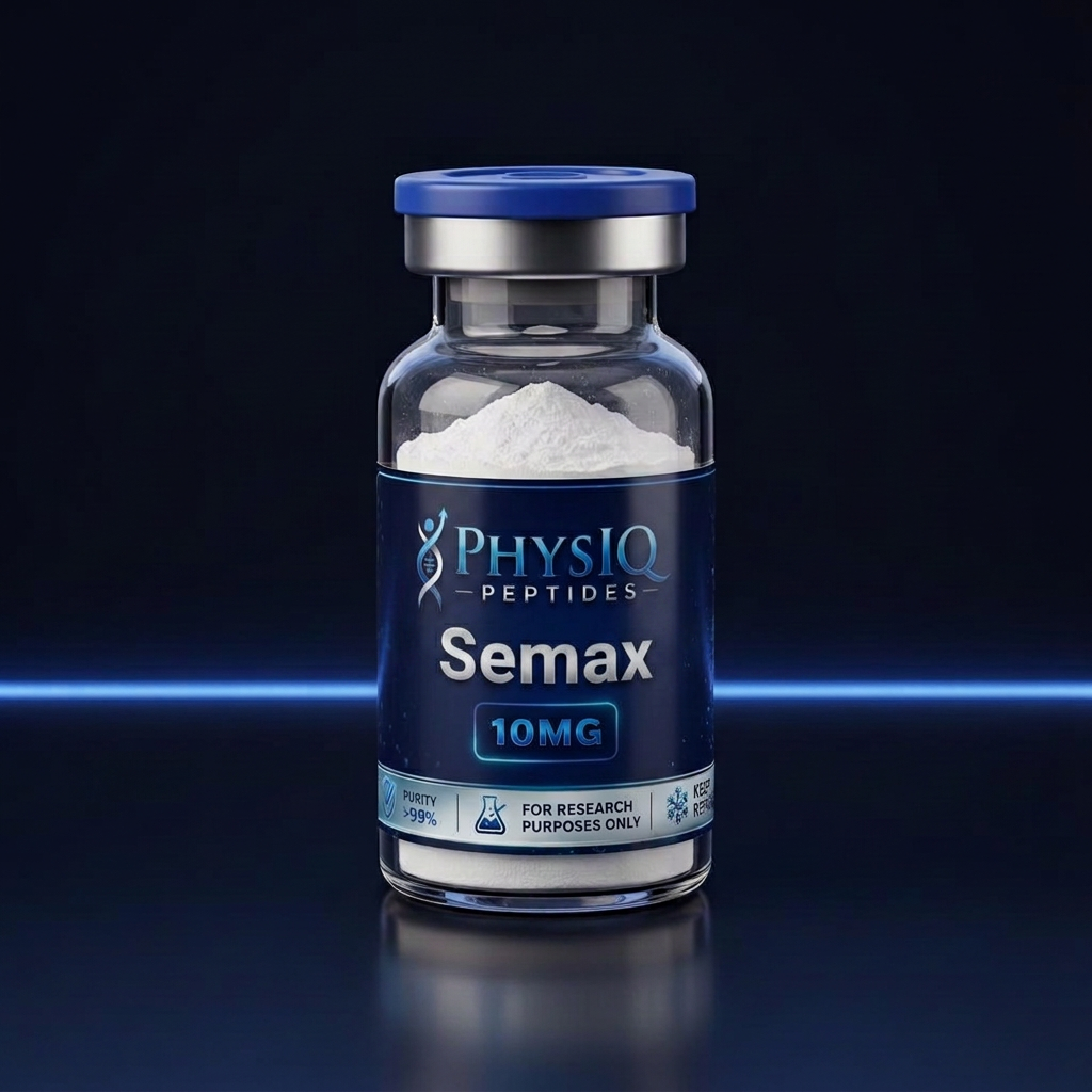 Semax research peptide vial
