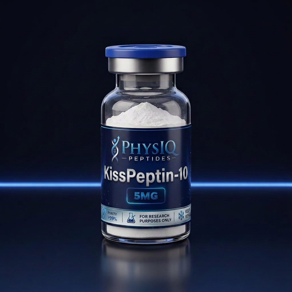 KissPeptin-10 research peptide vial