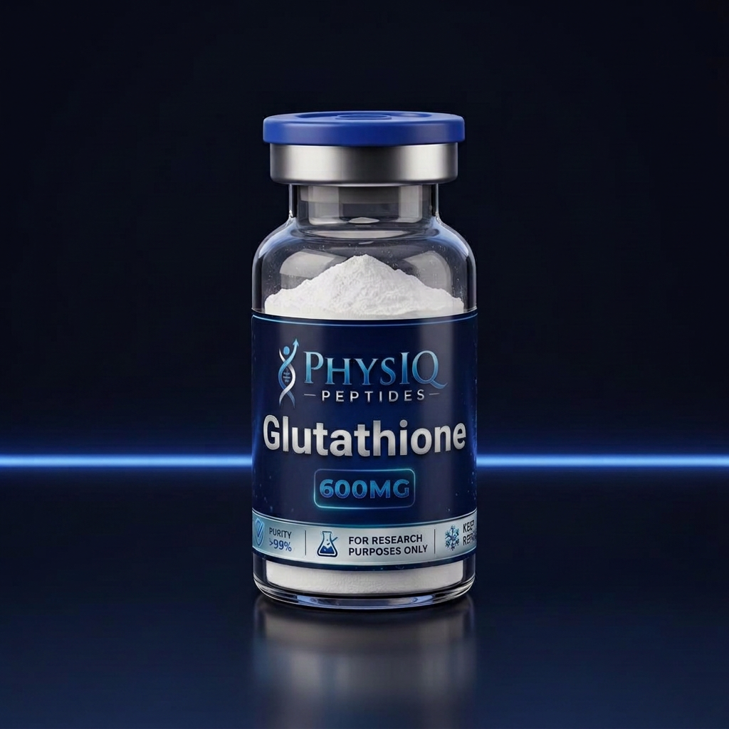Glutathione research peptide vial