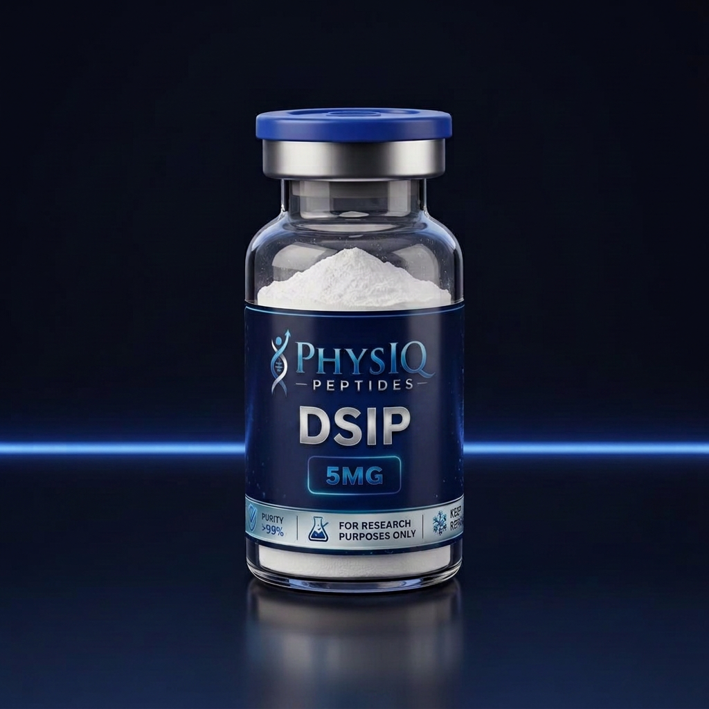 DSIP research peptide vial