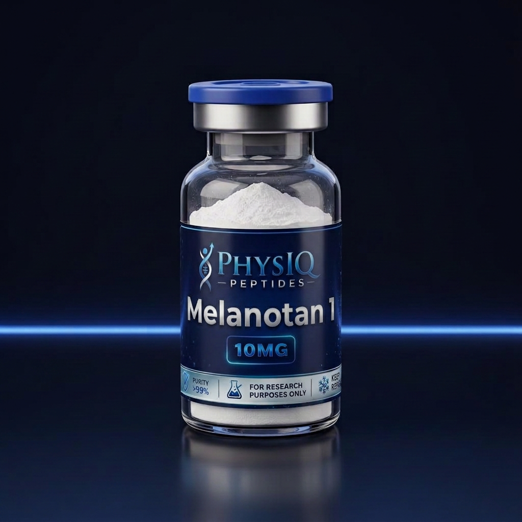 Melanotan 1 research peptide vial