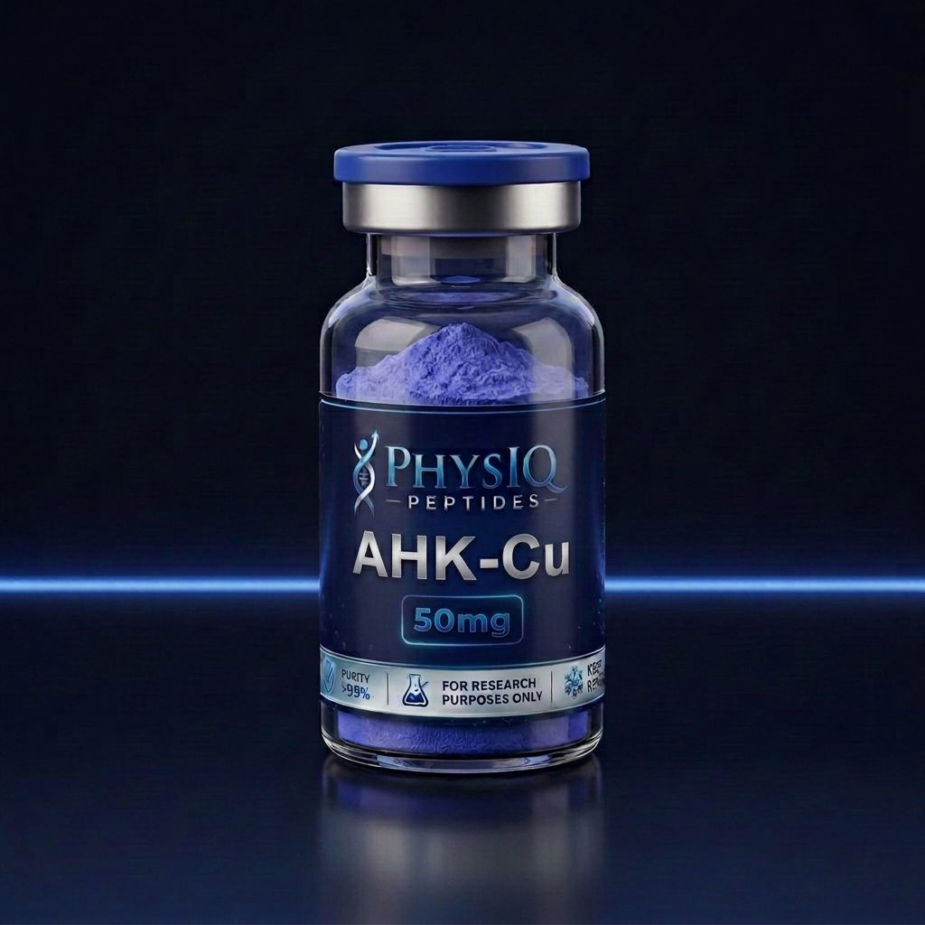 AHK-Cu research peptide vial