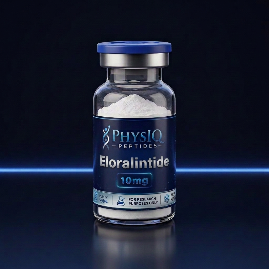 Eloralintide research peptide vial
