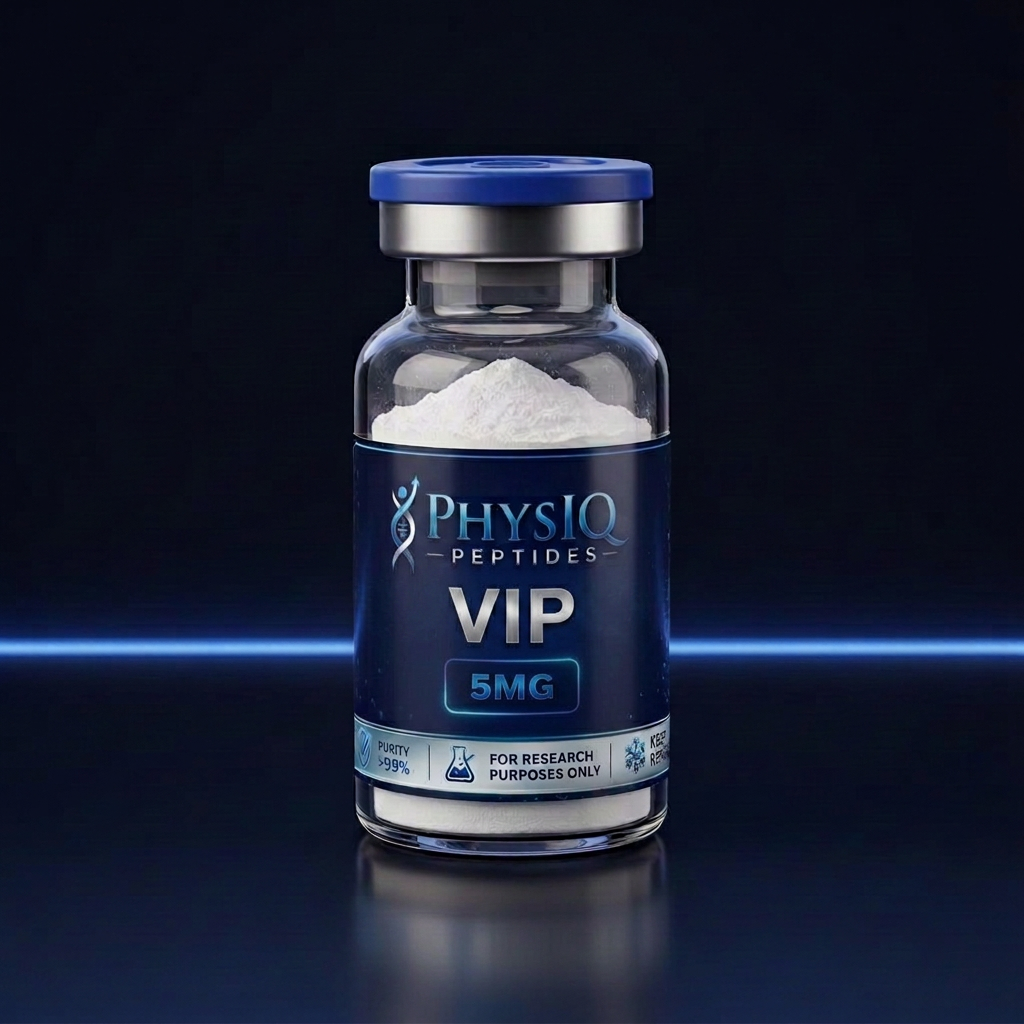 VIP research peptide vial